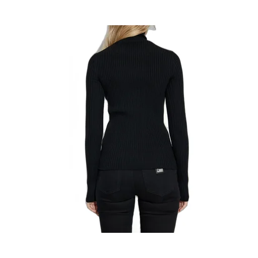 Dg Logo Plaque Turtleneck Sweater