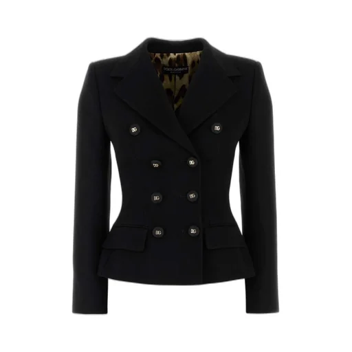 Double-Breasted Long Sleeved Blazer