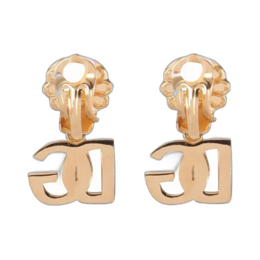 Embellished Logo Charm Earrings