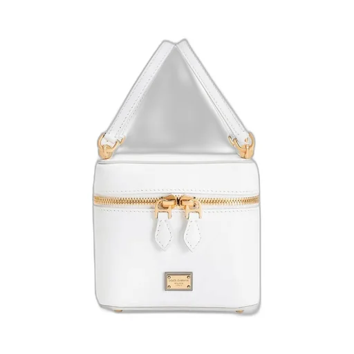 Logo Plaque Zipped Handbag
