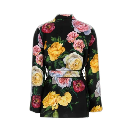 Floral Printed Tied Waist Shirt