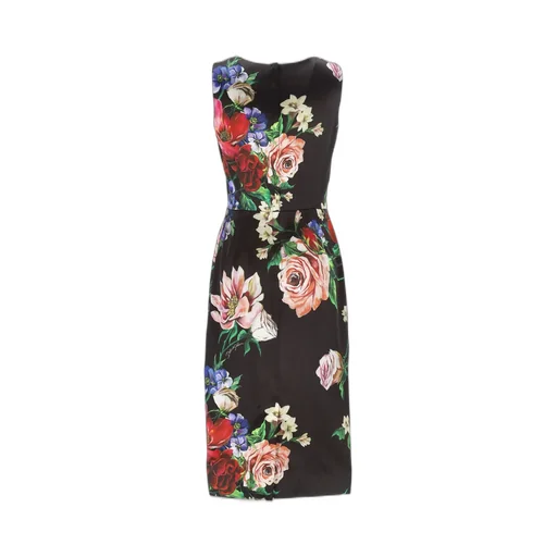 Floral Printed Sleeveless Dress