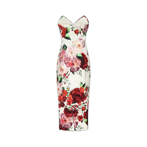 Floral Printed Sleeveless Dress
