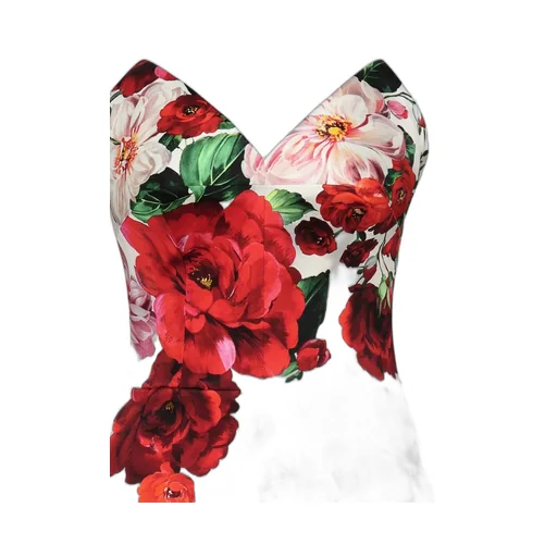 Floral Printed Sleeveless Dress
