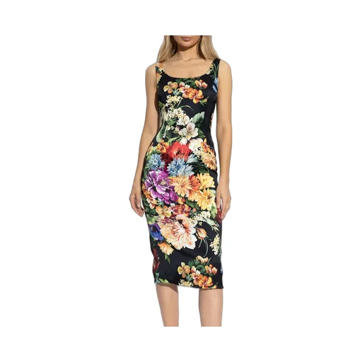 Floral Printed Midi Dress