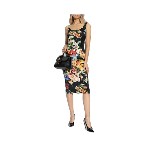 Floral Printed Midi Dress