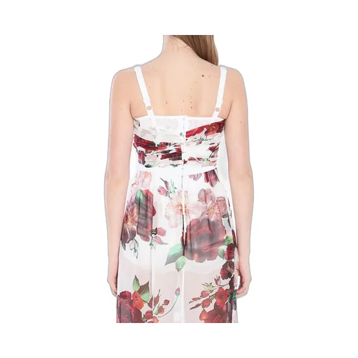 Rose Printed Corset Top