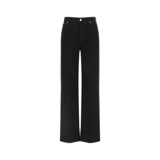 Logo Plaque Flared Pants