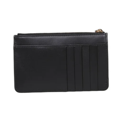 Logo Embossed Zipped Wallet