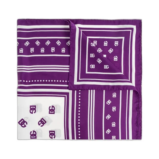 Dg Logo Printed Scarf
