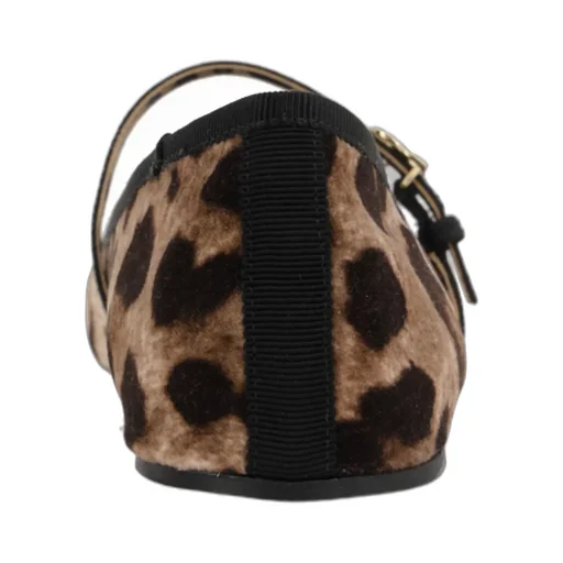 Leopard-Printed Ballerina Flats