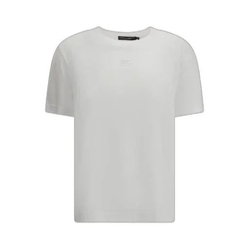 Dg Embroidered Crewneck T-Shirt