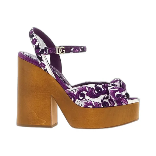 Majolica Printed Sandals