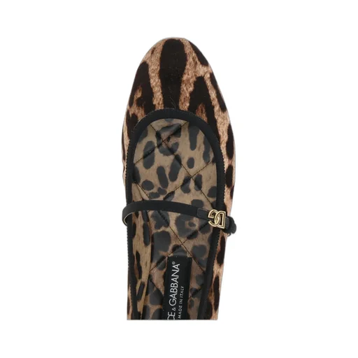 Leopard-Printed Ballerina Flats