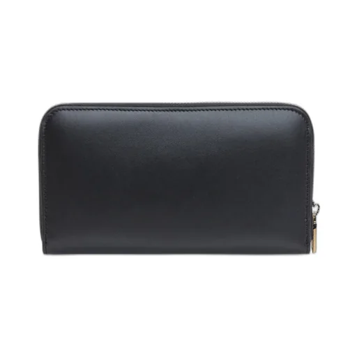 Logo-Embossed Zipped Wallet