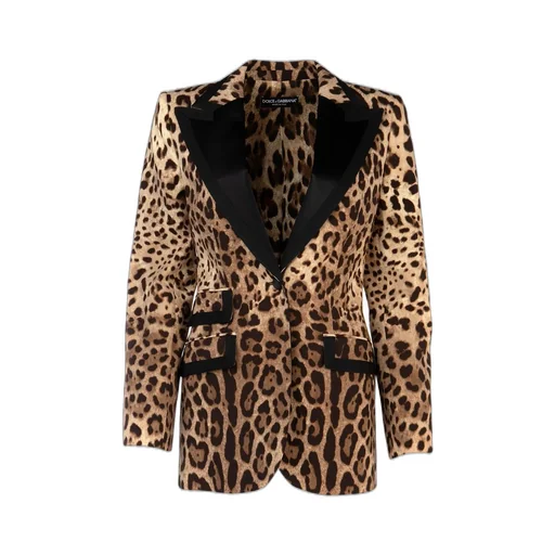 Leopard Print Blazer