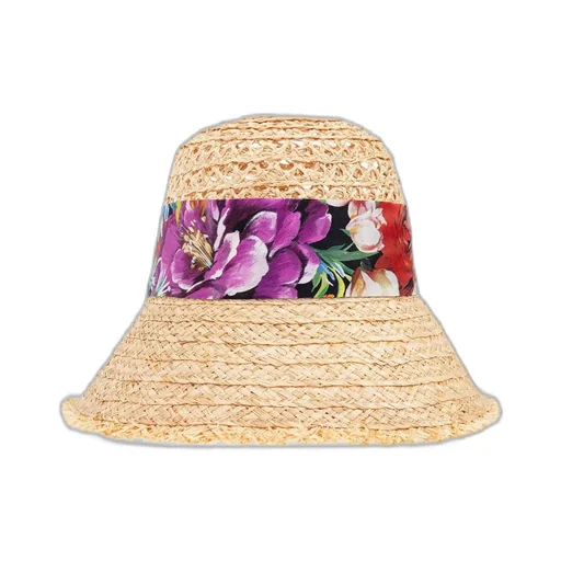 Floral Scarf Detailed Bucket Hat
