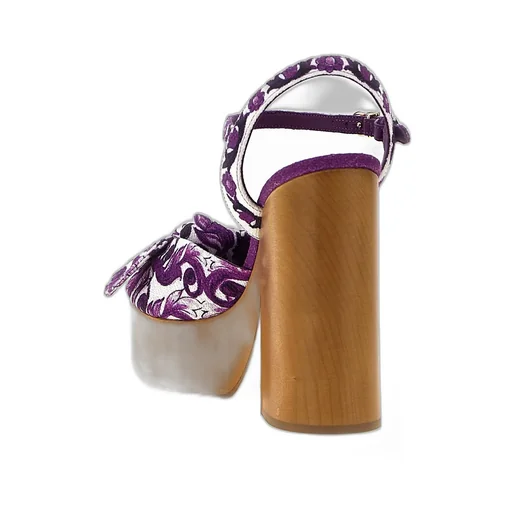 Majolica Printed Sandals