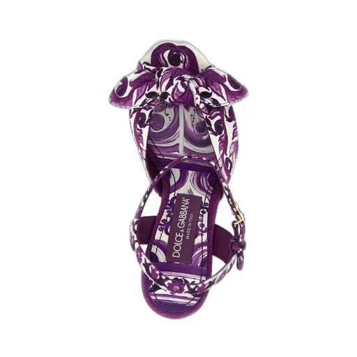 Majolica Printed Sandals