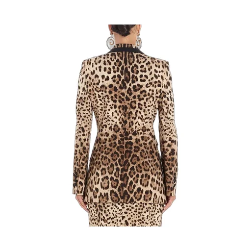Leopard Print Blazer