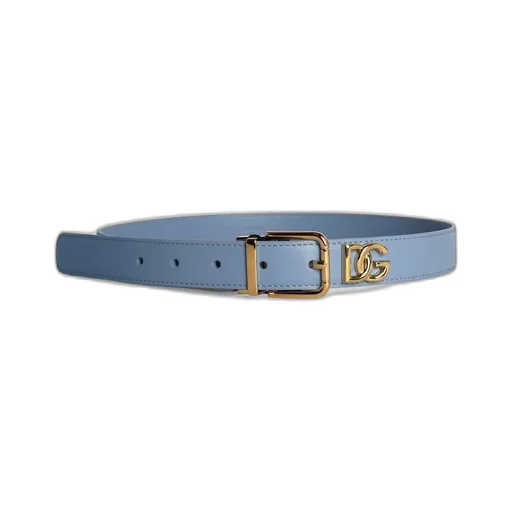 Dg Logo Plaque Buckle Belt