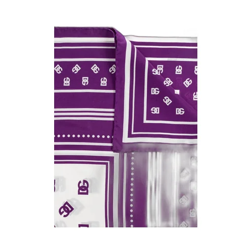 Dg Logo Printed Scarf