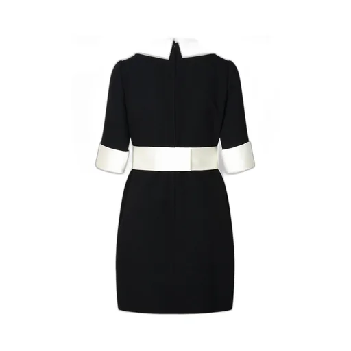 Satin Detailed Mini Dress