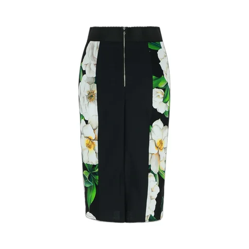Gardenia Floral Printed Midi Skirt