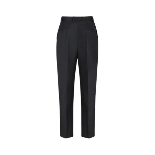 Pressed Crease Cropped Trousers