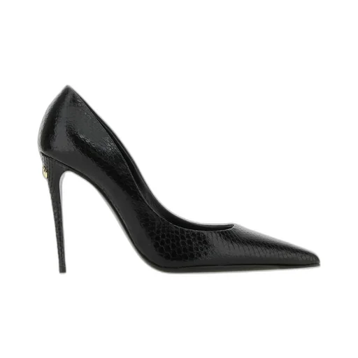 Logo Plaque Pointed-Toe Pumps