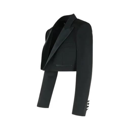 Gabardine Spencer Tuxedo Jacket