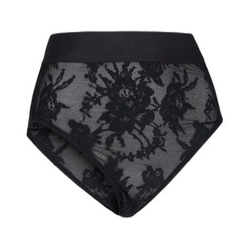 Branded Elastic Lace Briefs