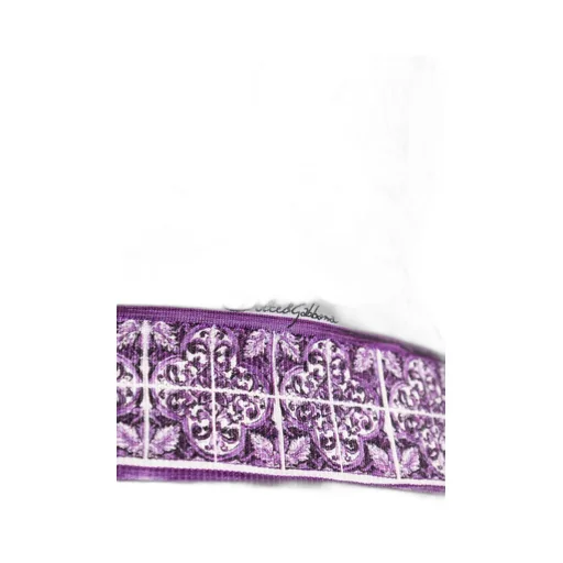Majolica Printed Sleeveless Ribbed Sweater