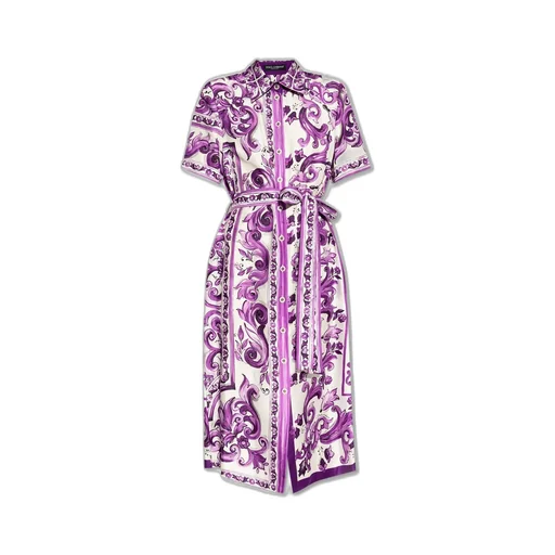 Majolica Printed Midi Dress
