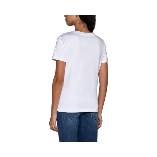 Logo Embroidered Crewneck T-Shirt