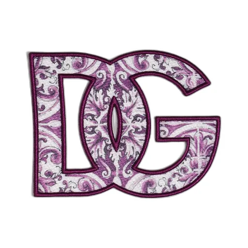 Dg Embroidered Short-Sleeved T-Shirt