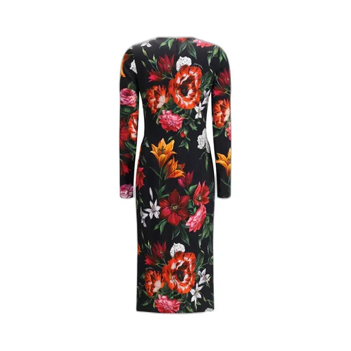 Floral Printed Midi Dress
