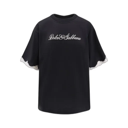 Logo Embroidered Crewneck T-Shirt