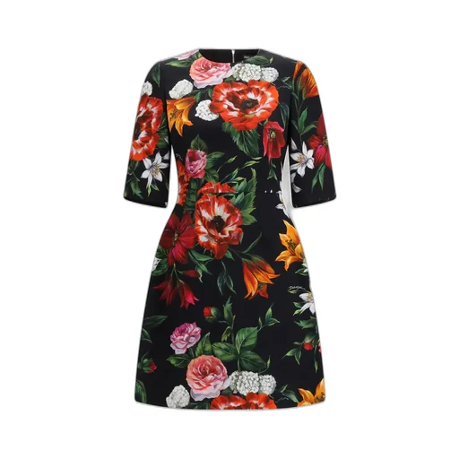 Floral Printed Midi Dress