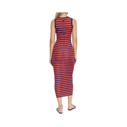 Striped Midi Dress