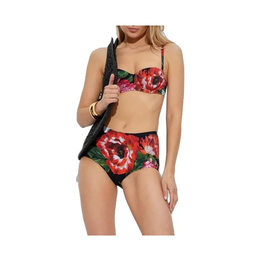 Floral Printed Two-Piece Swimsuit