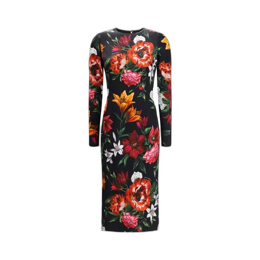 Floral Printed Midi Dress