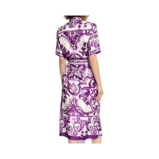 Majolica Printed Midi Dress