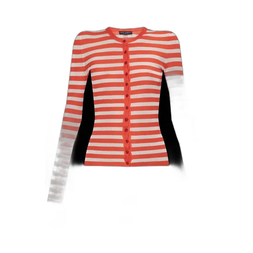 Striped Pattern Cardigan