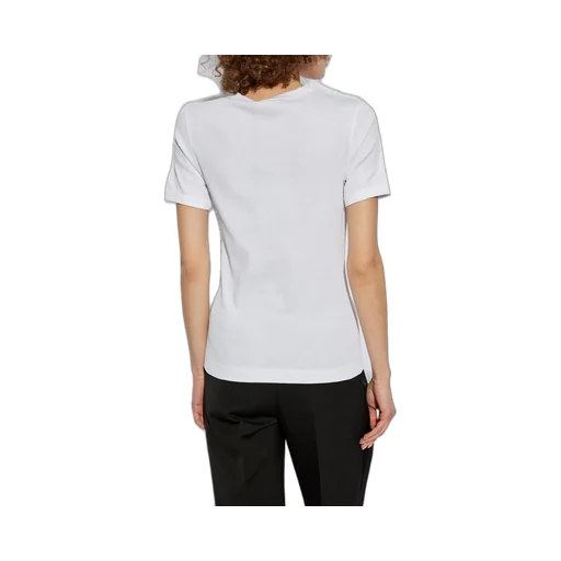 Logo Plaque Ribbed T-Shirt