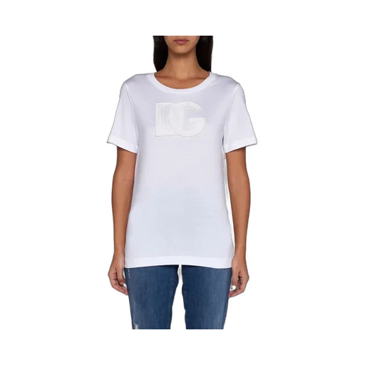 Dg Logo Patch Jersey T-Shirt