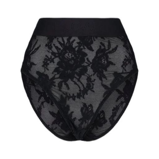 Branded Elastic Lace Briefs