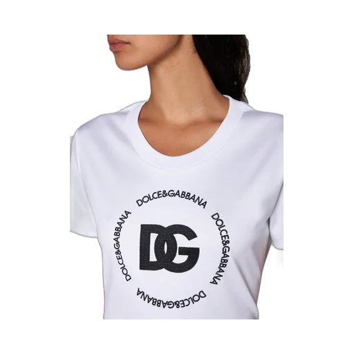 Logo Embroidered Crewneck T-Shirt