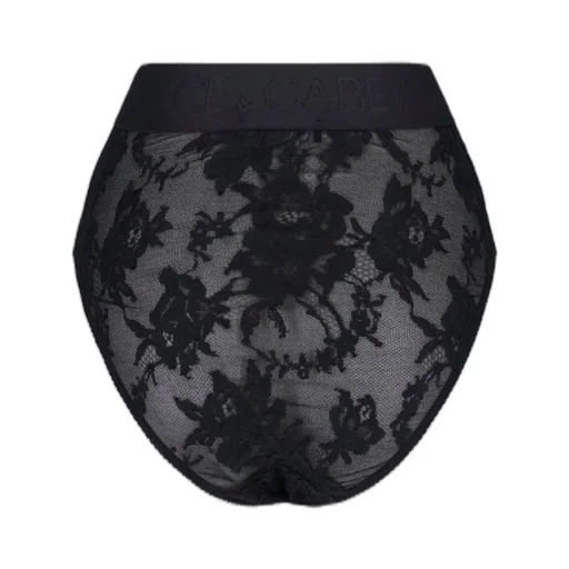 Branded Elastic Lace Briefs
