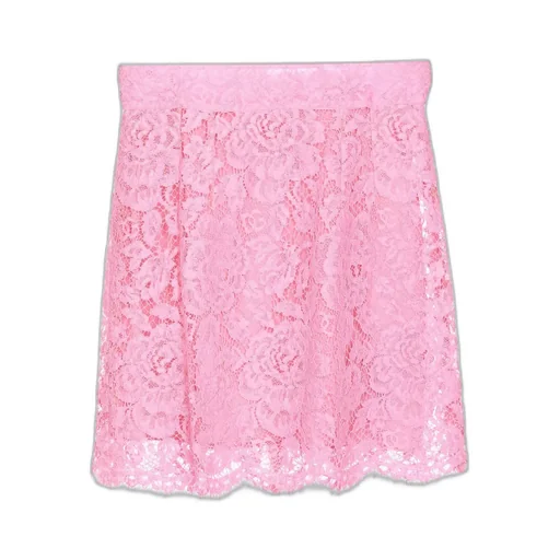 Floral Lace Mini Skirt